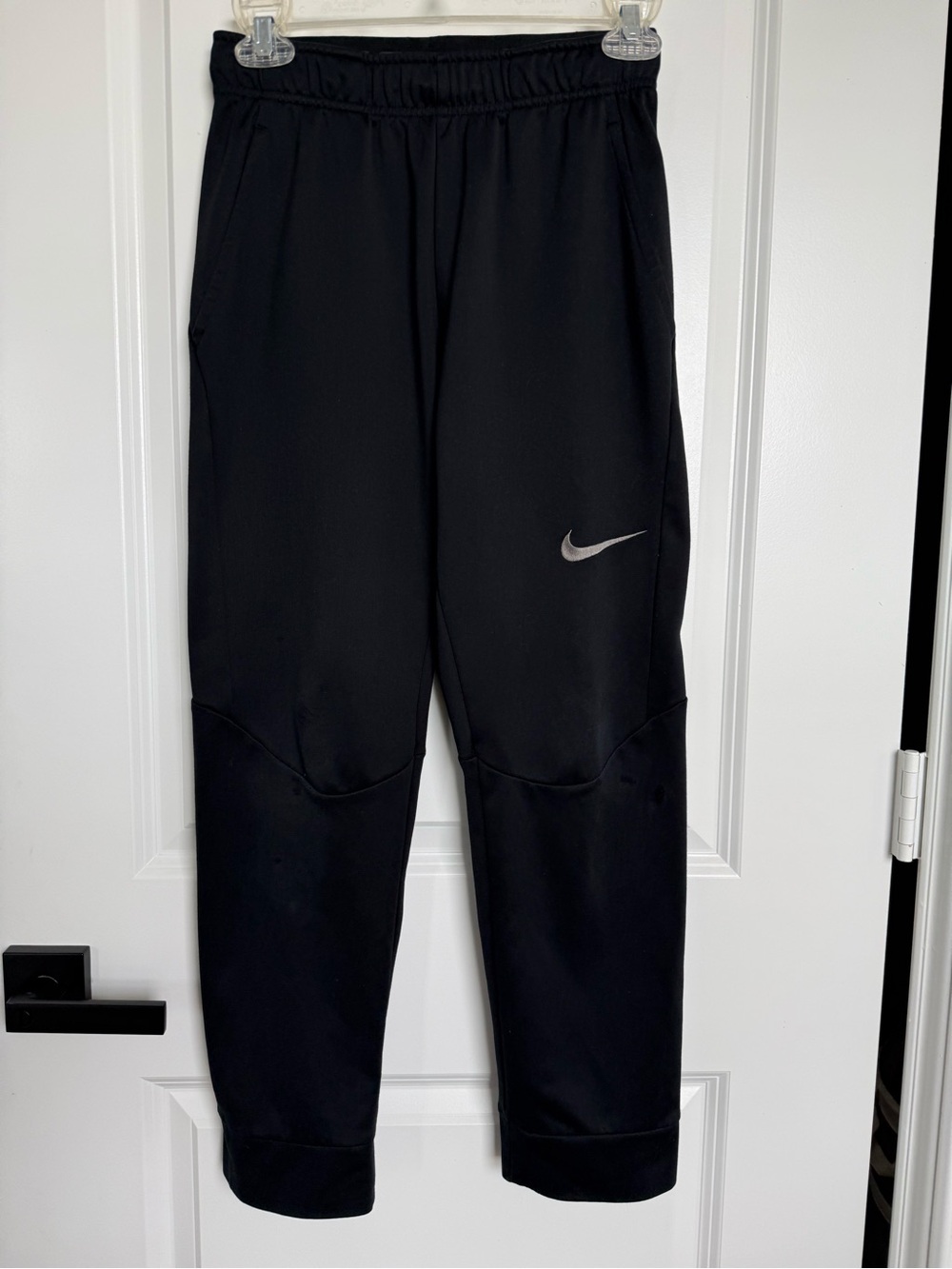 Nike Youth L Dri-Fit Athletic Training Joggers Pants Boys Soccer Baseball Sports
